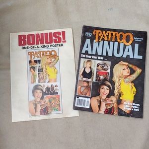 TATTOO MAGAZINE * ANNUAL * 2012 * COLLECTOR'S EDITION * POSTER BONUS